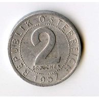 2 Groschen r.1957 (wč.489)