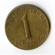 1 Schilling r.1961 (wč.605)