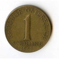 1 Schilling r.1967 (wč.616)
