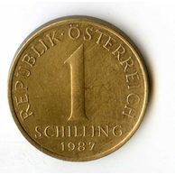 1 Schilling r.1987 (wč.656)