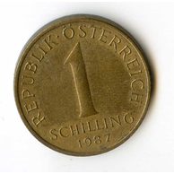 1 Schilling r.1987 (wč.657)