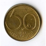 50 Groschen r.1991 (wč.764)