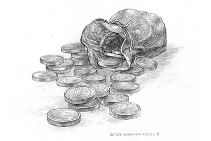 Sady mincí