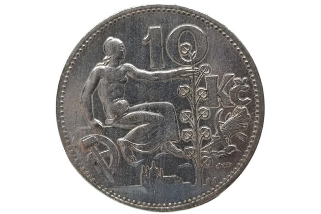 10 Kč - Desetikoruna (1930) (Wč.098)