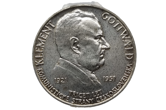 100 Kčs 30.výročí založení KSČ (1951) (Wč.110)