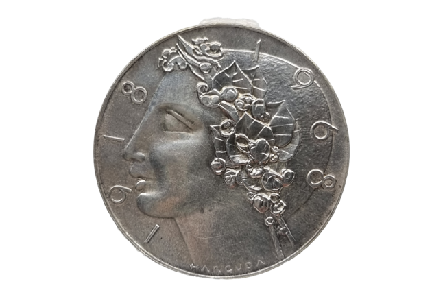 50 Kčs 50. výročí vzniku Československa a 20.výročí vítězství pracujícího lidu (1968) (Wč.126) 