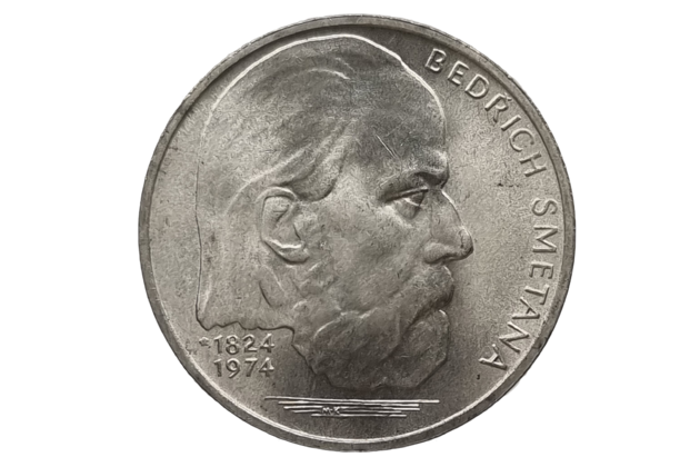 100 Kčs 150. výročí narození Bedřicha Smetany (1974) (Wč.139)