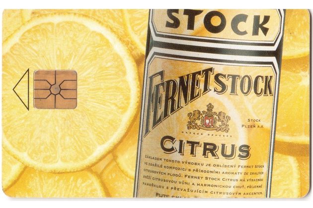 TK150 - Telefonní karta ČR Telecom - Fernet stock Citrus (47/10.97/50 150Kč)