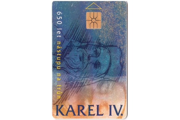 TK152 - Telefonní karta ČR Telecom - Karel IV. (36/07.96/100)