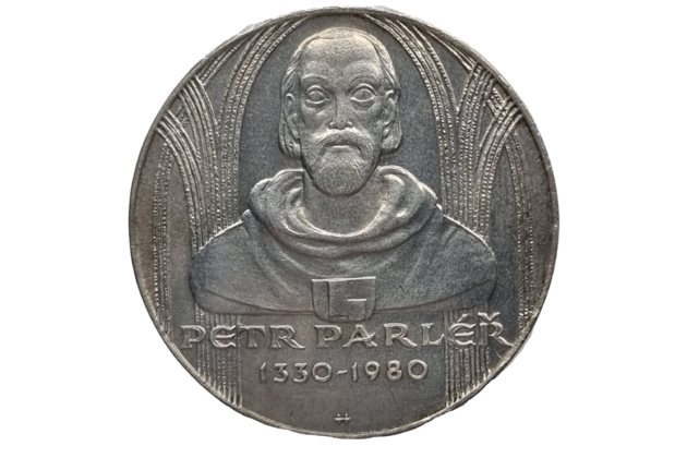 100 Kčs 650. výročí narození Petra Parléře (1980)  (Wč.152)
