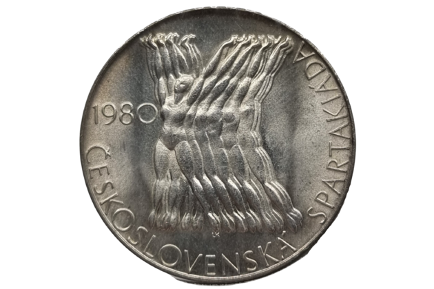 100 Kčs Československá spartakiáda  (1980)  (Wč.153)