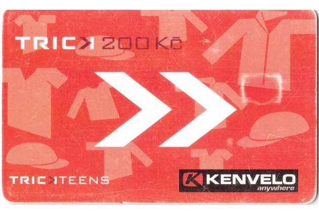 TK167 - Telefonní karta ČR Telecom - Trick Kenvelo (06/08.03 200Kč)