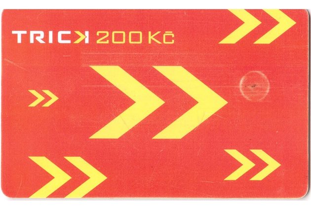 TK170 - Telefonní karta ČR Telecom - Trick (02/04.04 200Kč)