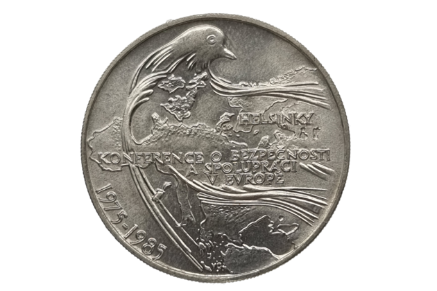 100 Kčs Konference v Helsinkách (1985) (Wč.170)