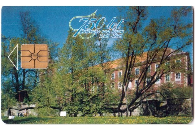 TK173 - Telefonní karta ČR Telecom - Kamenice nad Lipou (42/09.97/50 150Kč)