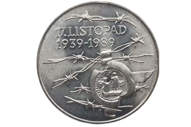 100 Kčs 17. listopadu 1989 (1989) (Wč.187)