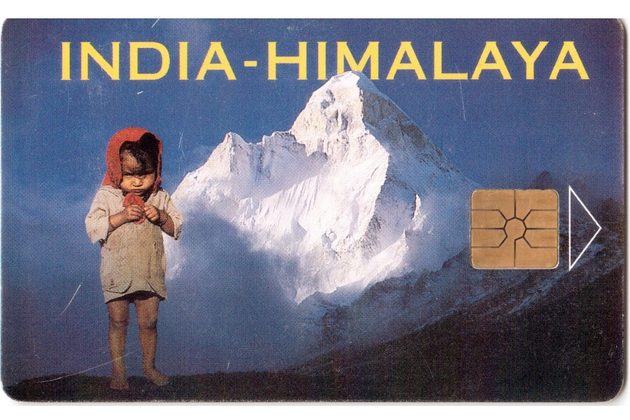 TK190 - Telefonní karta ČR Telecom - India - Himalaya (45/09.96/50)
