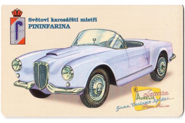 TK195 - Telefonní karta ČR Telecom - Lancia Aurelia B 24 (05/01.99/50 200Kč)