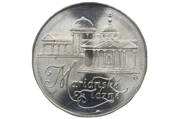 50 Kčs Mariánské Lázně (1991) (Wč.197)