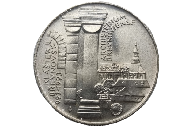 100 Kčs Břevnovský klášter (1993) (Wč.202)