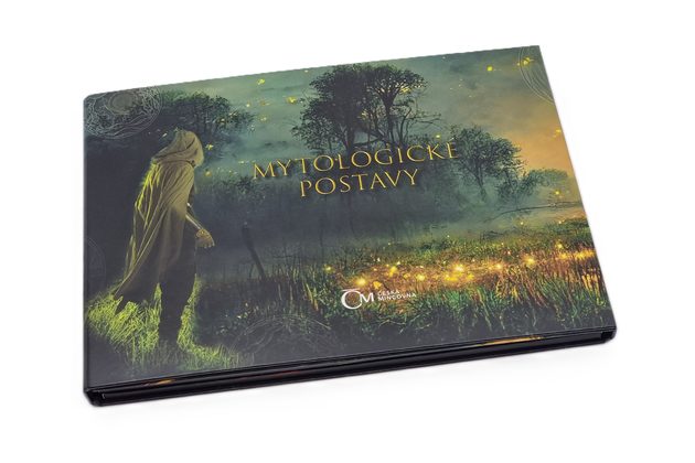 Sada 12ks stříbrných mincí Mytologické postavy standard (ČM 2024 - 2026)
