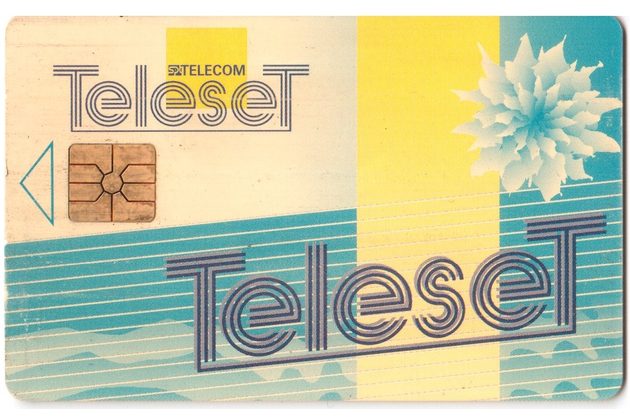 TK209 - Telefonní karta ČR Telecom - Teleset (7/01.95/100)
