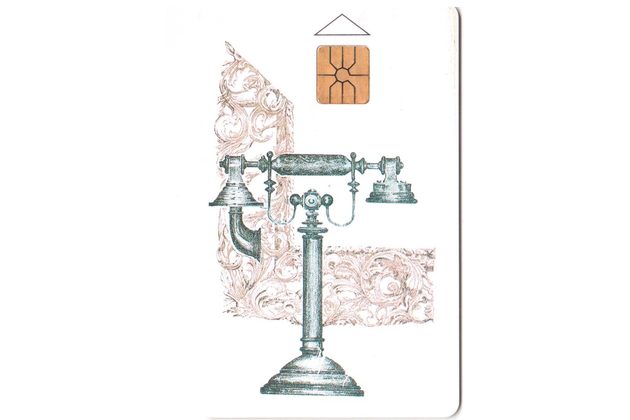 TK219 - Telefonní karta ČR Telecom - Německý stolní telefonní aparát z roku 1900 (23/07.97/100 300Kč)