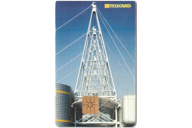 TK256 - Telefonní karta ČR Telecom - Stavba roku 1997 (36/08.98/50 150Kč)