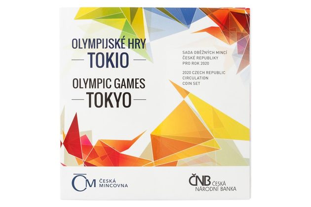 Sada oběžných mincí ČR - Olympijské hry v Tokiu provedení sady standard (ČNB 2020)