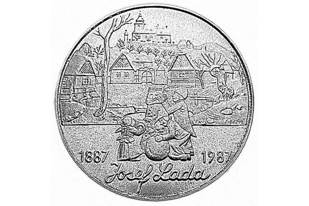 500 Kčs Josef Lada (1987) (Wč.178)