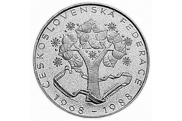 500 Kčs Československá federace (1988) (Wč.182)