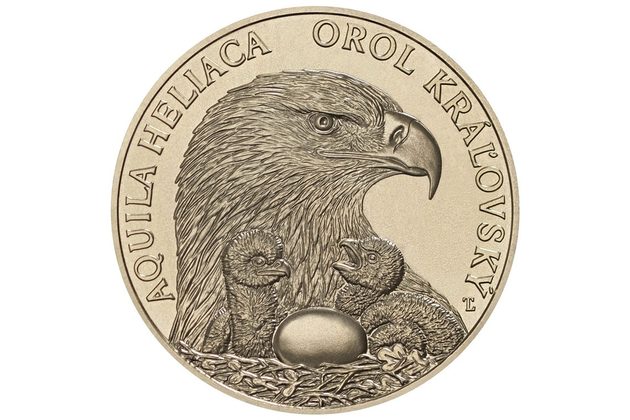Slov. mince 5 EUR Orel královský standard (NBS 2025)