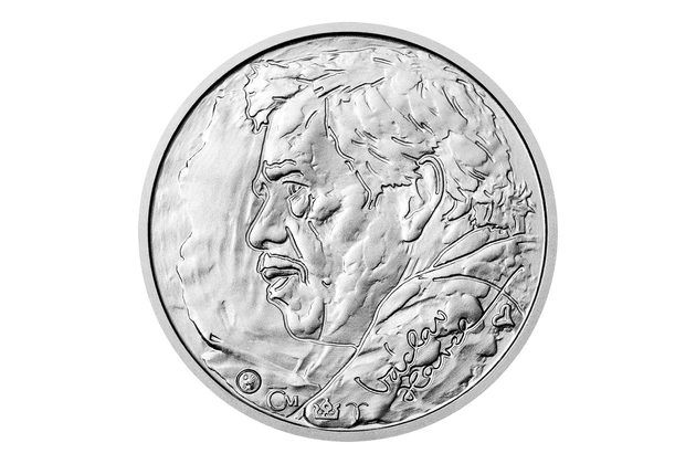 Stříbrný odražek dukátu Václav Havel (ČD 2024)