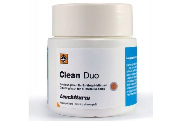 Čistič na mince Leuchtturm Cleaning bath Bi-metallic 150ml- Pro bimetalové a měděno-niklové mince (343206)