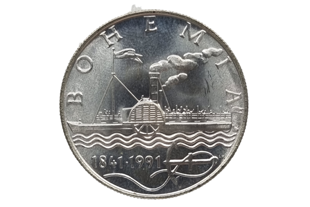 50 Kčs Parník Bohemia (1991) (Wč.195)