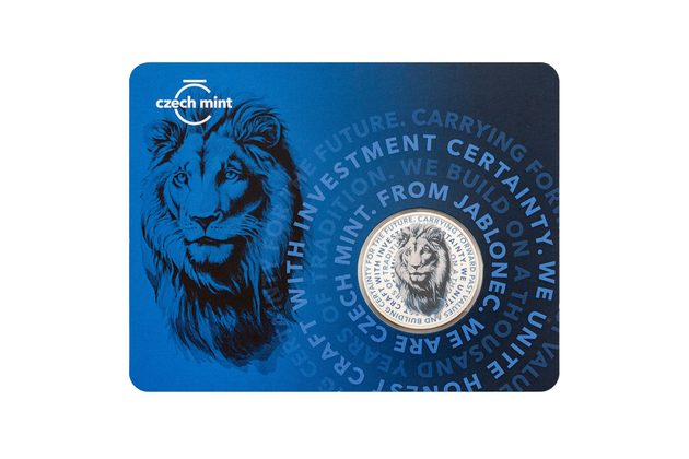 Žeton Český lev kolor standard (ČM 2026)