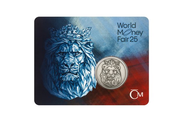 Žeton Český lev inkuse kolor standard (ČM 2025)