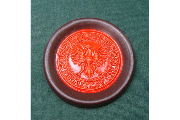 13372 - Zvětšený otisk pečeti města Chrudim 1776