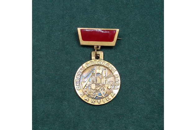 13380 - Okresní odborová rada Karviná s průkazem