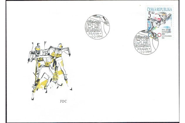 FDC 0034 - Obálka prvního dne 1994