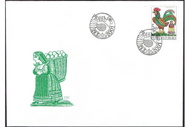 FDC 0288  - Obálka prvního dne 2001 
