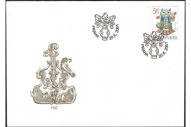 FDC 0295  - Obálka prvního dne 2001   