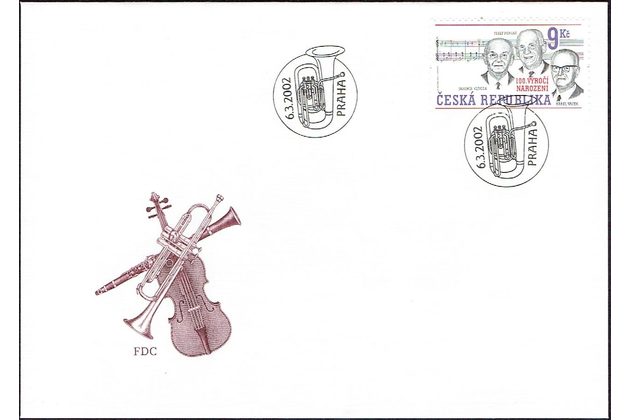 FDC 0316  - Obálka prvního dne 2002  