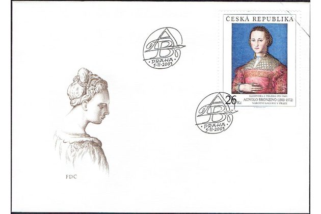 FDC 0383- 385   - Obálka prvního dne 2003   