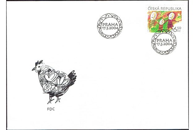 FDC 0391  - Obálka prvního dne 2004   