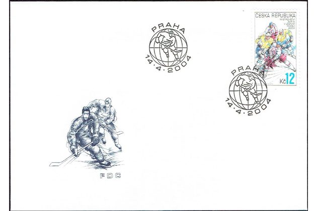 FDC 0393  - Obálka prvního dne 2004   