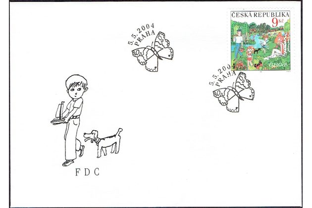 FDC 0396  - Obálka prvního dne 2004 