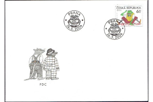 FDC 0402  - Obálka prvního dne 2004  
