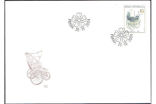 FDC 0414- 416   - Obálka prvního dne 2004    