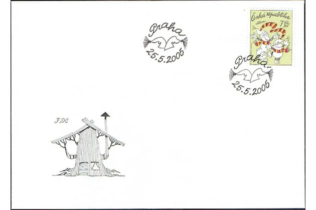 FDC 0438  - Obálka prvního dne 2005